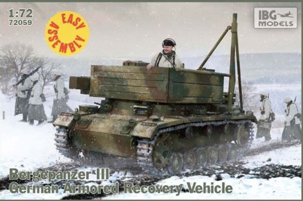 IBG72059 - IBG - 1/72 Bergepanzer III recovery vehicle (easy assembly)