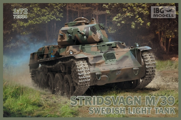 IBG72034 - IBG - 1/72 Stridsvagn M/39 Sewdish Light Tank