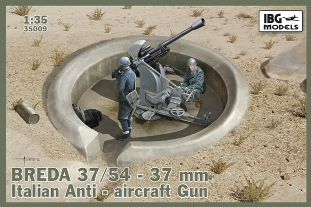 IBG35009 - IBG - 1/35 Breda 37/54 AA Gun