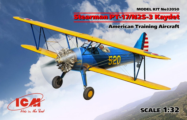 ICM32050 - ICM - 1/32 Stearman PT-17/N2S-3 Kaydet