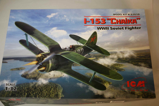 ICM32010 - ICM - 1/32 I-153 'Chaika' WWII Soviet Fighter