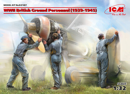 ICM32107 - ICM - 1/32 WWII British Ground Personnel