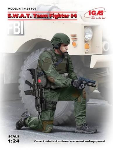 ICM24104 - ICM - 1/24 SWAT Team Fighter #4