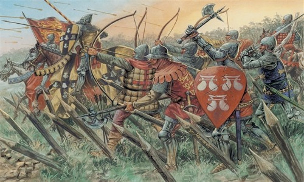 ITA6027 - Italeri 1/72 English Knights and Archers - 100 Years War