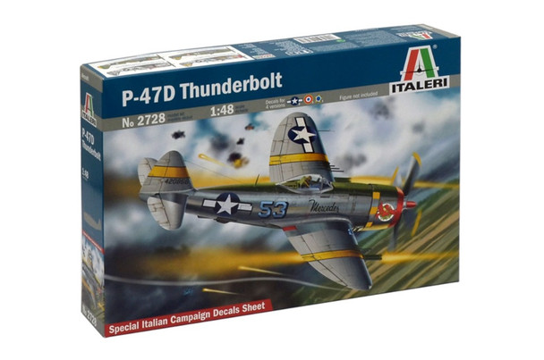 ITA2728 - Italeri - 1/48 P-47D Thunderbolt (Discontinued)