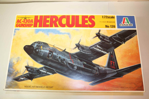 ITA139 - Italeri - 1/72 AC-130A Gunship Hercules (Discontinued)