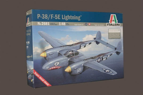 ITA2681 - Italeri - 1/48 P-38/F-5E Lightning (Discontinued)