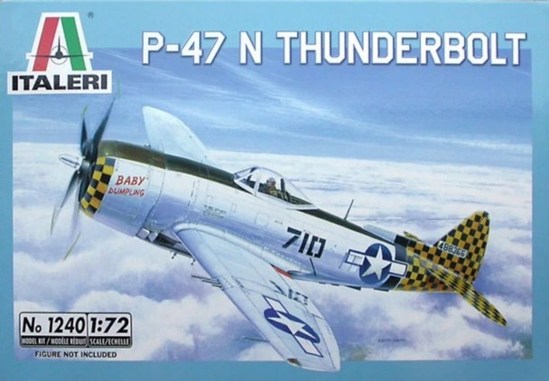 ITA1240 - Italeri - 1/72 P-47 N Thunderbolt (Discontinued)