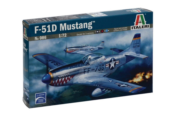 ITA086 - Italeri - 1/72  P-51D Mustang