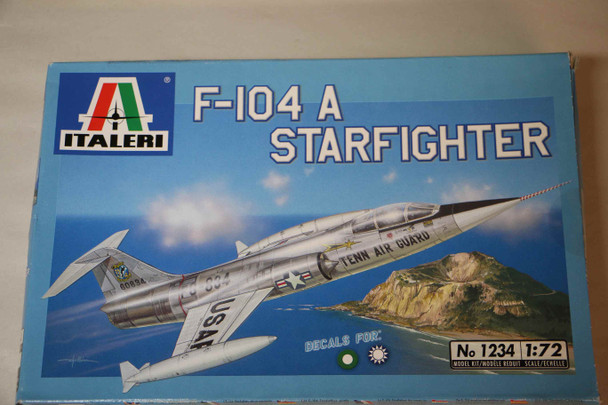 ITA1234 - Italeri - 1/72 F-104A Starfighter (Discontinued)