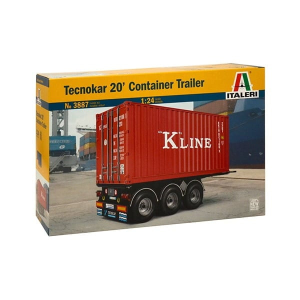 ITA3887 - Italeri - 1/24 20' Container Trailer