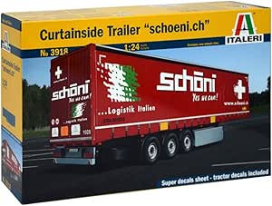 ITA3918 - Italeri - 1/24 Curtainside Trailer (Schoni Transport)