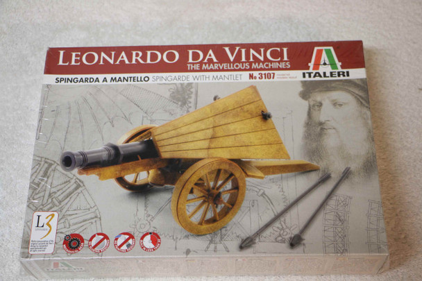 ITA3107 - Italeri - Da Vinci Spingarde w/Mantlet (Discontinued)