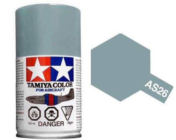 TAMAS26 - Tamiya 100ml - Light Ghost Gray Spray