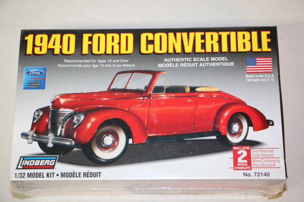 LIN72140 - Lindberg - 1/32 1940 Ford Convertible