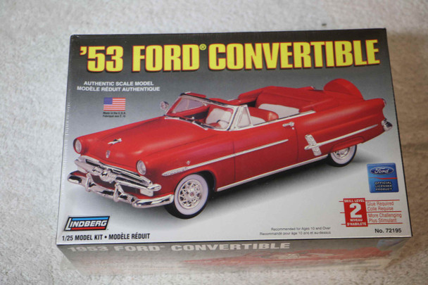 LIN72195 - Lindberg - 1/25 1953 Ford Convertible