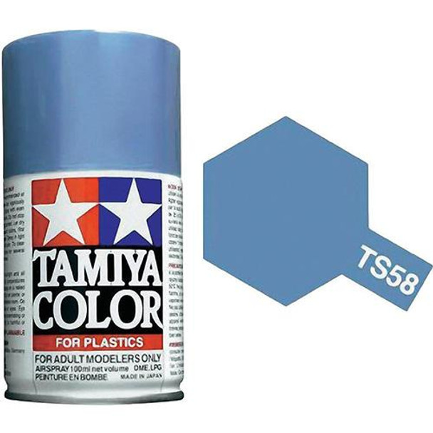 TAMTS58 - Tamiya 100ml - Pearl Light Blue Spray