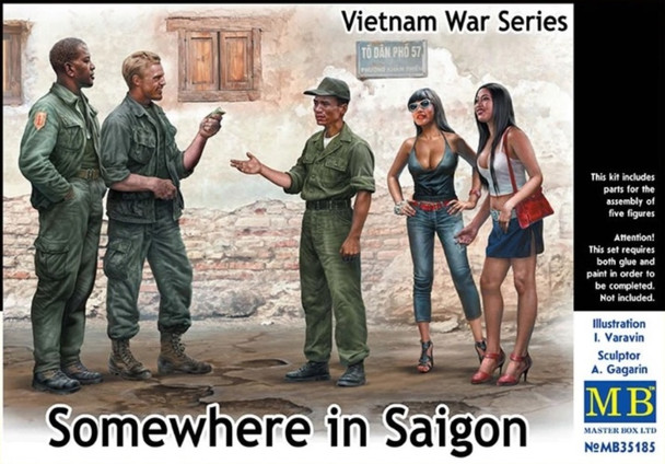 MBL35185 - Master Box - 1/35 'Somewhere in Saigon' (Vietnam War series)