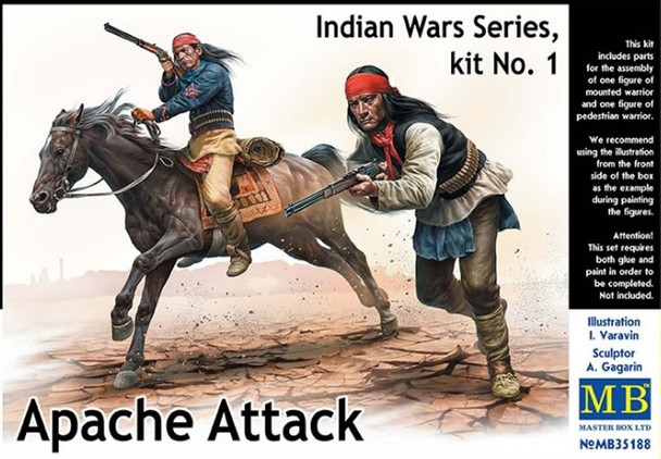 MBL35188 - Master Box - 1/35 'Apache Attack' (Indian Wars #3)