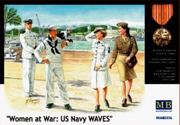 MBL3556 - Master Box - 1/35 Women at War USN WAVEs