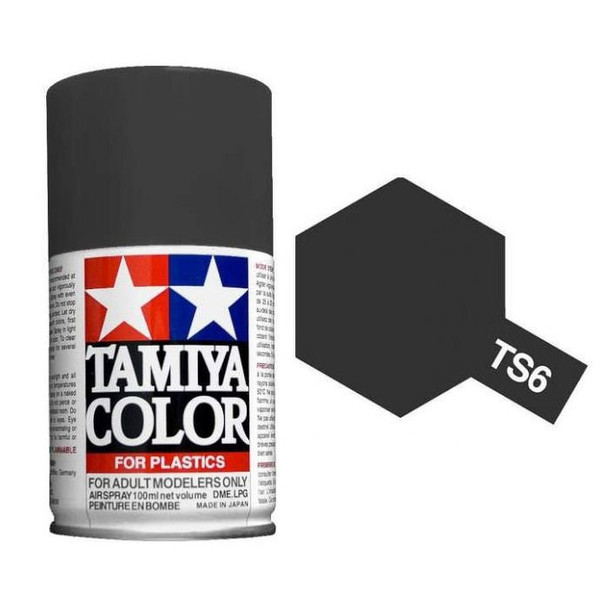 TAMTS6 - Tamiya 100ml - Matt Black Spray