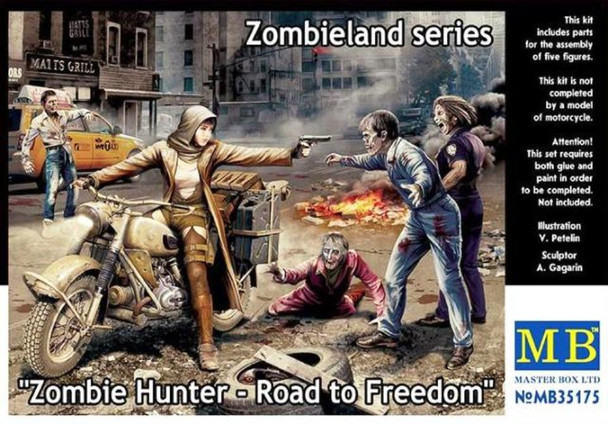MBL35175 - Master Box - 1/35 Zombie Hunter - Road to Freedom