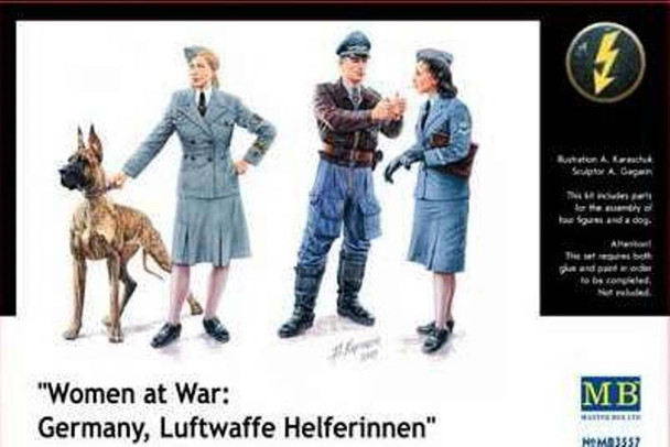 MBL3557 - Master Box - 1/35 Women at War" Luftwaffe Helferinnen"