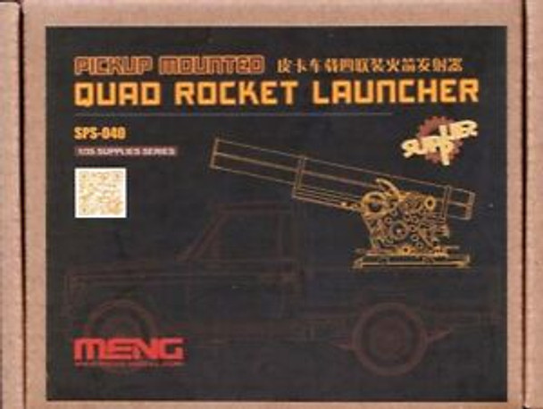 MENSPS040 - Meng - 1/35 Pickup-mounted Quad Rocket Launcher