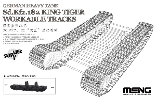 MENSPS038 - Meng - 1/35 King Tiger Workable Tracks