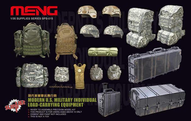 MENSPS015 - Meng - 1/35 Modern US Military Individual Load-carrying Equipment