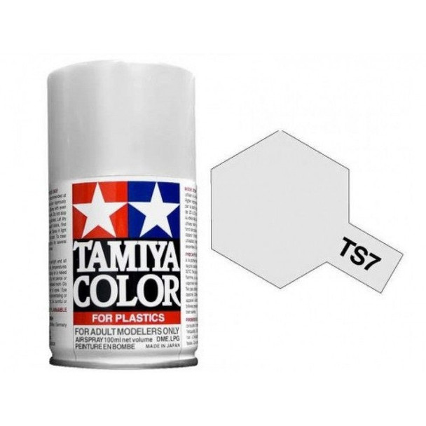TAMTS7 - Tamiya 100ml - Racing White Spray