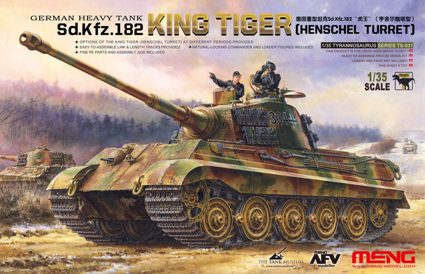 MENTS-031 - Meng - 1/35 King Tiger - Henschel Turret