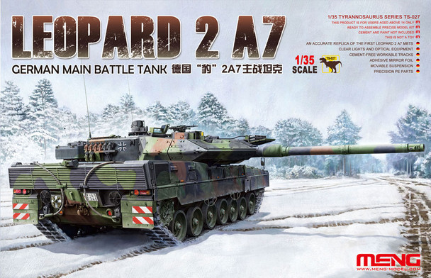 MENTS-027 - Meng - 1/35 Leopard 2 A7 German MBT