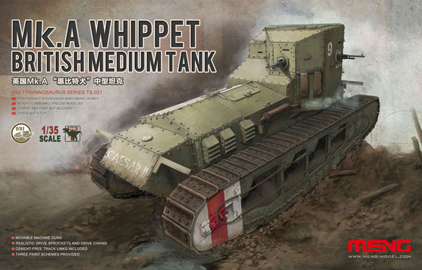 Meng 1/35 Mk.A Whippet Medium Tank