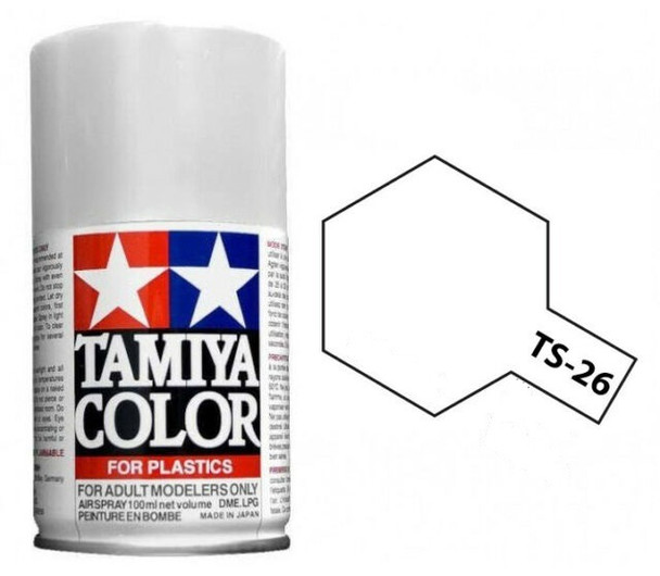 TAMTS26 - Tamiya 100ml - Pure White Spray
