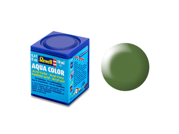 RAG36360 - Revell 18ml Acrylic Paint - Aqua Color: Fern Green Silk Matt