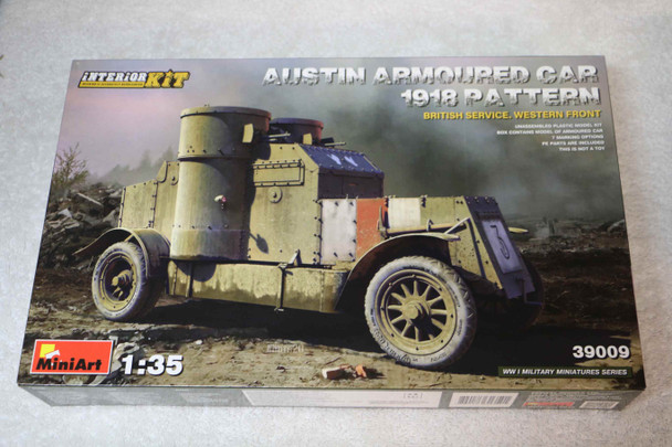 MIA39009 - MiniArt - 1/35 Austin Armoured Car 1918 Pattern British Service Western Front