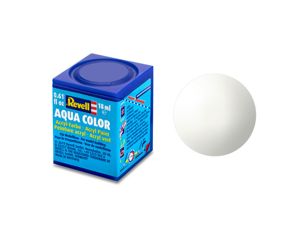 RAG36104 - Revell 18ml Acrylic Paint - Aqua Color: White Gloss