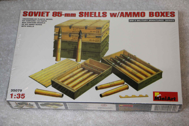 MIA35079 - MiniArt - 1/35 Soviet 85mm Shells w/Ammo Boxes