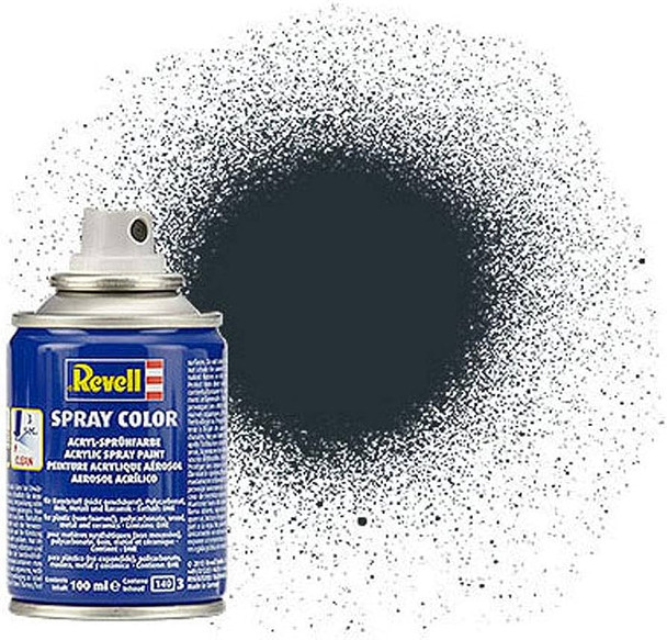 RAG34109 - Revell 18ml Acrylic Paint - Spray Color: Anthracite Matt