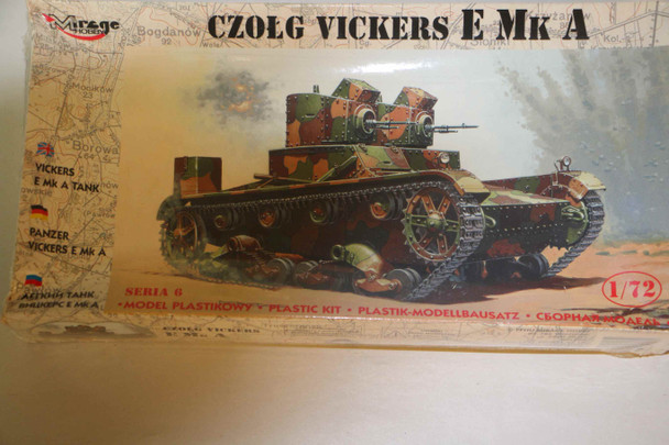 MIR72603 - Mirage Hobby - 1/72 CZOLG Vickers E Mk.A Tank