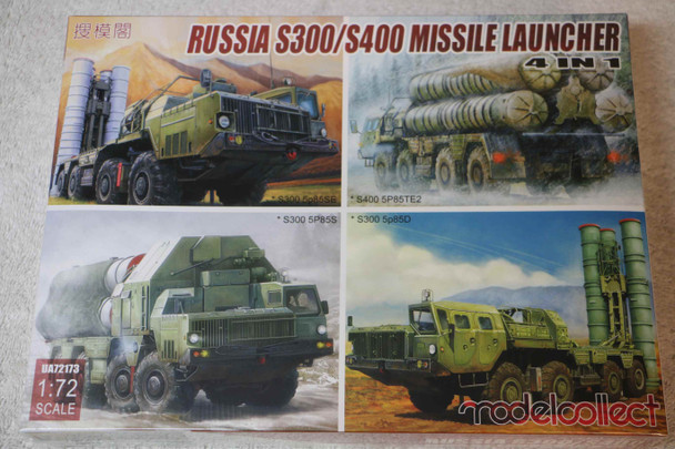 MCLUA72173 - Model Collect - 1/72 S300/S400 missile launcher (4in1)