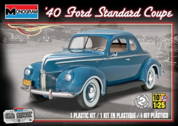 MON4371 - Monogram - 1/25 1940 Ford Standard Coupe