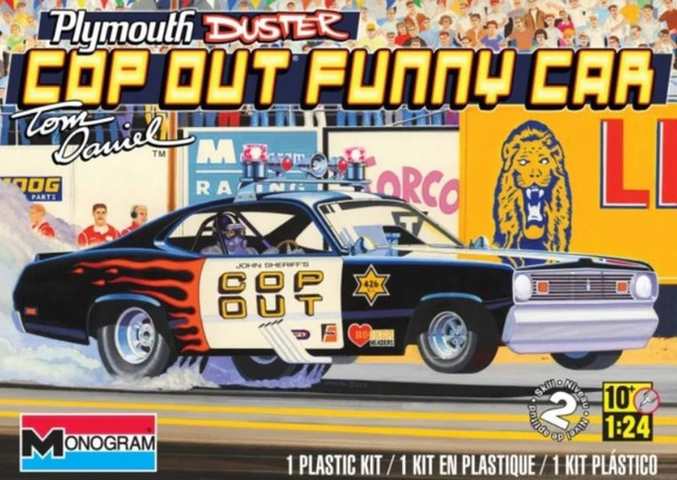 MON4093 - Monogram - 1/24 Cop Out FUnny Car Tom Daniel