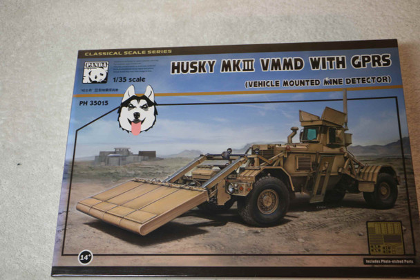 PAN35015 - Panda Hobby - 1/35 Husky Mk.III VMMD w GPRS (vehicle mounted mine detector)