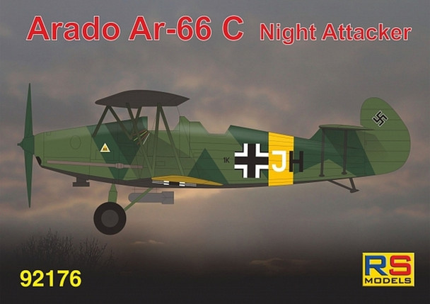 RSM92176 - RS Models - 1/72 Arado Ar-66C Night Attacker