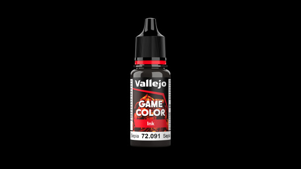 VLJ72091 - Vallejo Game Color Sepia Ink - 18ml - Acrylic