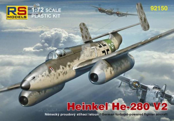 RSM92150 - RS Models - 1/72 He280V2 Turbojet Fighter