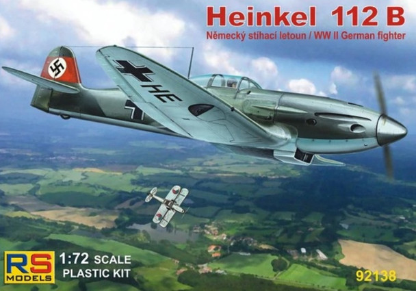 RSM92138 - RS Models - 1/72 He 112B German