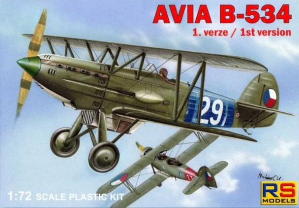 RSM92067 - RS Models - 1/72 Avia B-534 1st vers.